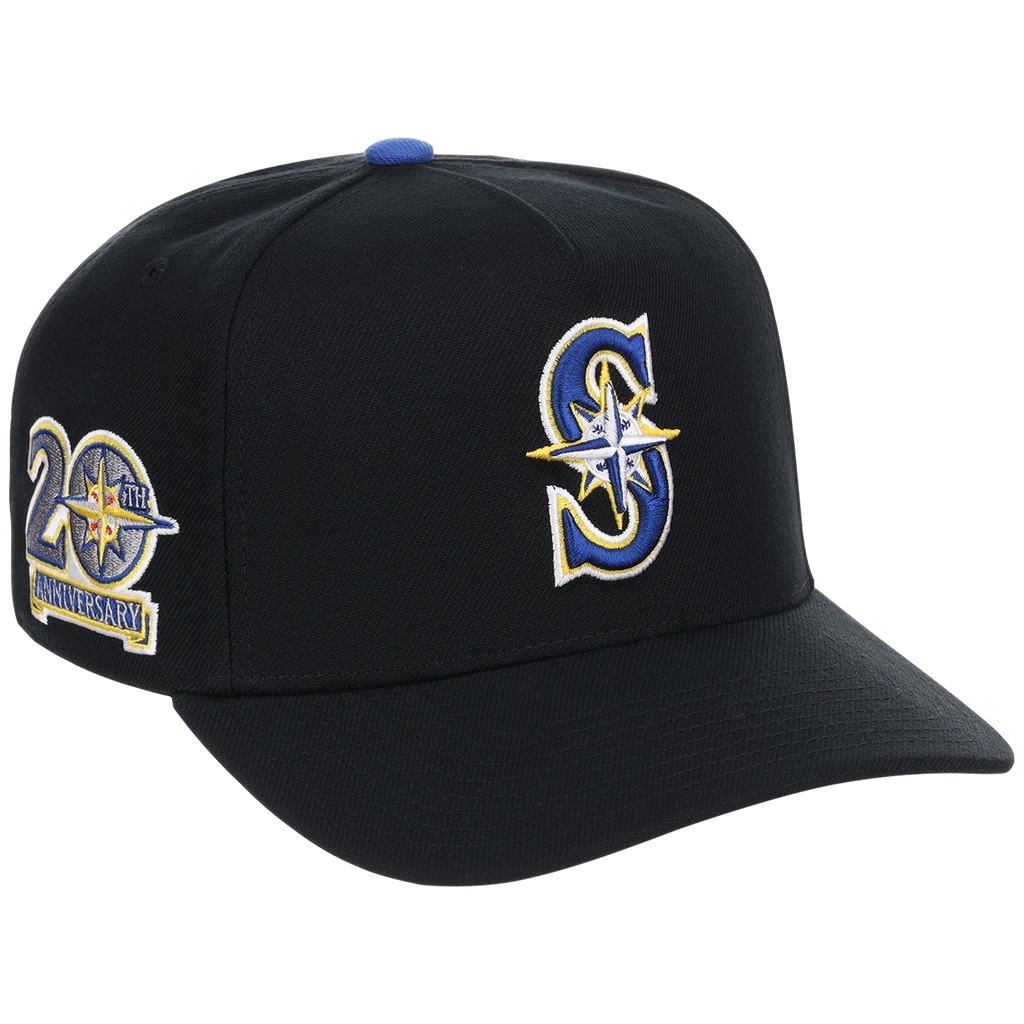 Seattle Mariners Mitchell & Ness MLB 'Era Flip' Heritage Series Pro Pinch - Black/Black