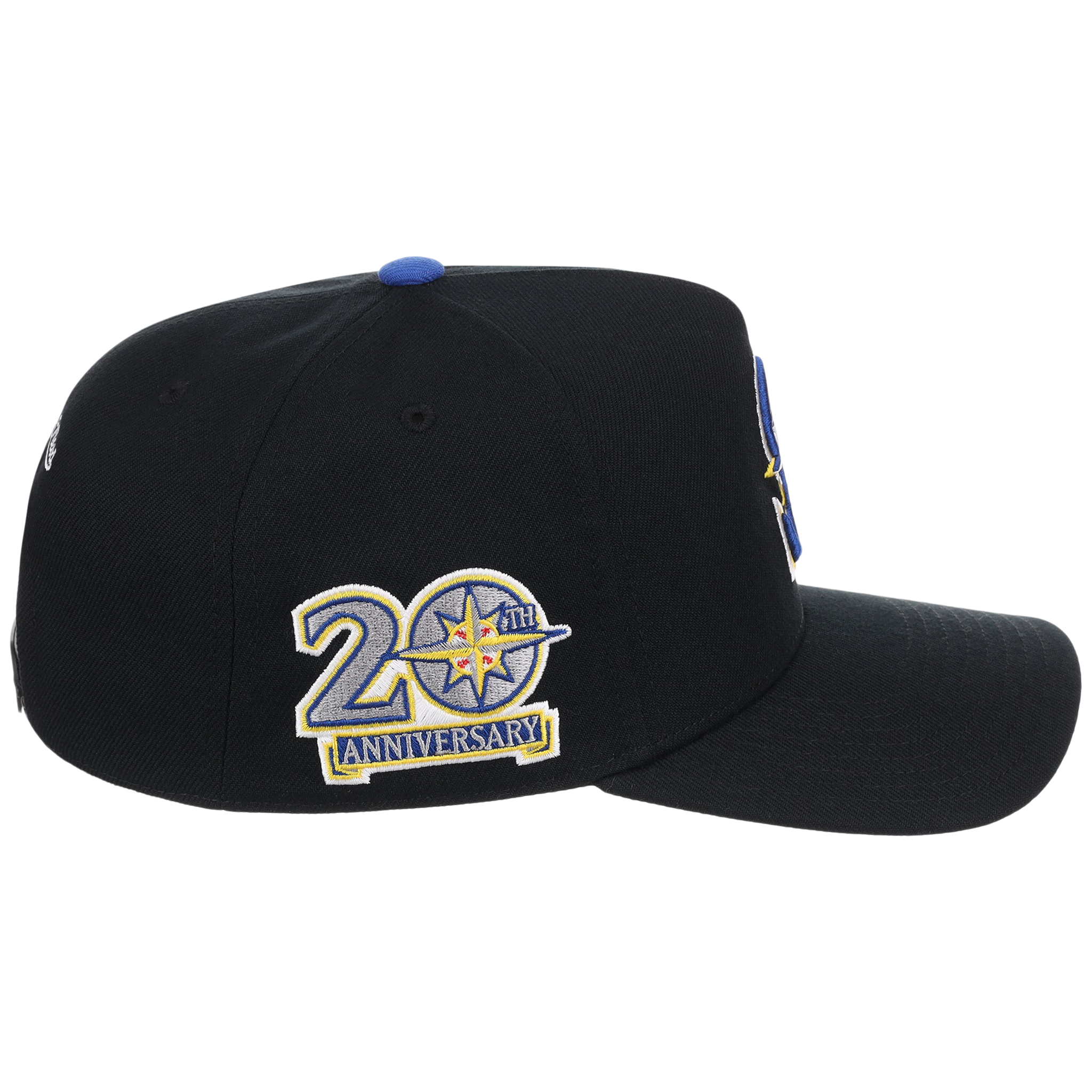 Seattle Mariners Mitchell & Ness MLB 'Era Flip' Heritage Series Pro Pinch - Black/Black