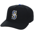 Seattle Mariners Mitchell & Ness MLB 'Era Flip' Heritage Series Pro Pinch - Black/Black