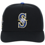 Seattle Mariners Mitchell & Ness MLB 'Era Flip' Heritage Series Pro Pinch - Black/Black