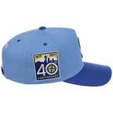 Seattle Mariners Mitchell & Ness MLB 'Era Flip' Heritage Series Pro Pinch - Sky/Royal