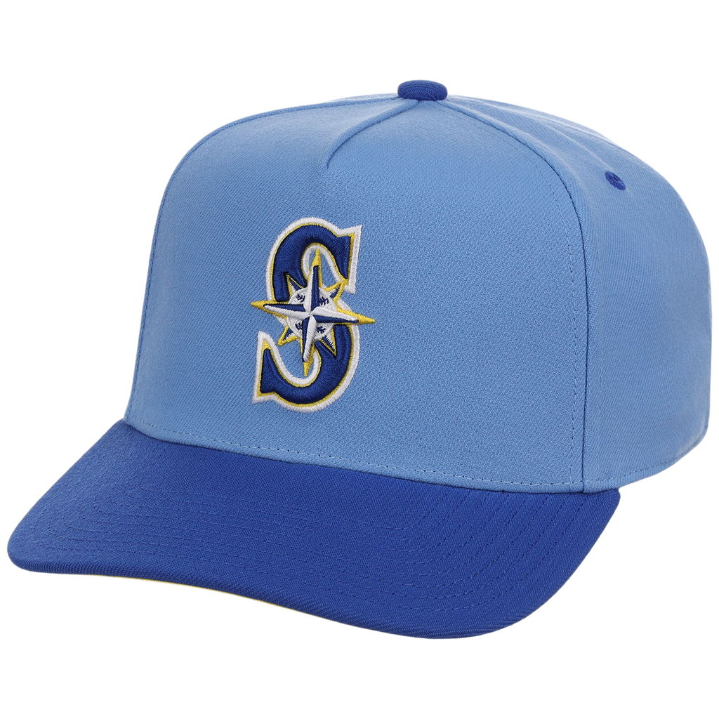 Seattle Mariners Mitchell & Ness MLB 'Era Flip' Heritage Series Pro Pinch - Sky/Royal