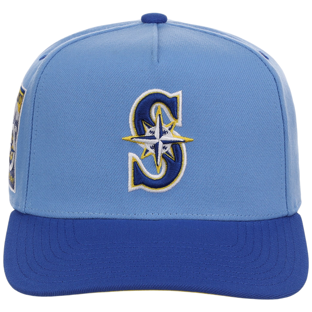 Seattle Mariners Mitchell & Ness MLB 'Era Flip' Heritage Series Pro Pinch - Sky/Royal
