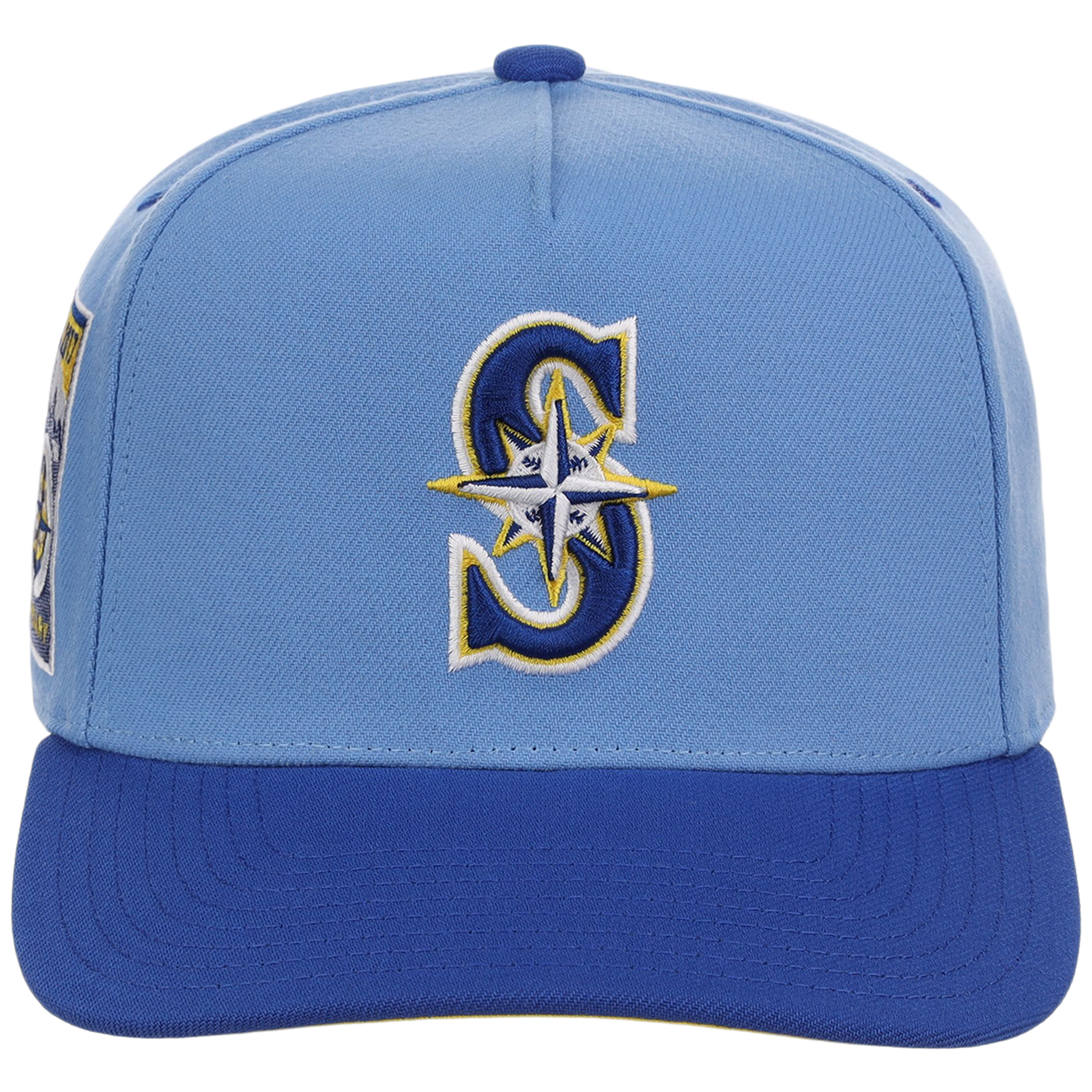Seattle Mariners Mitchell & Ness MLB 'Era Flip' Heritage Series Pro Pinch - Sky/Royal