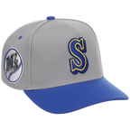 Seattle Mariners Mitchell & Ness MLB 'Era Flip' Heritage Series Pro Pinch - Grey/Royal