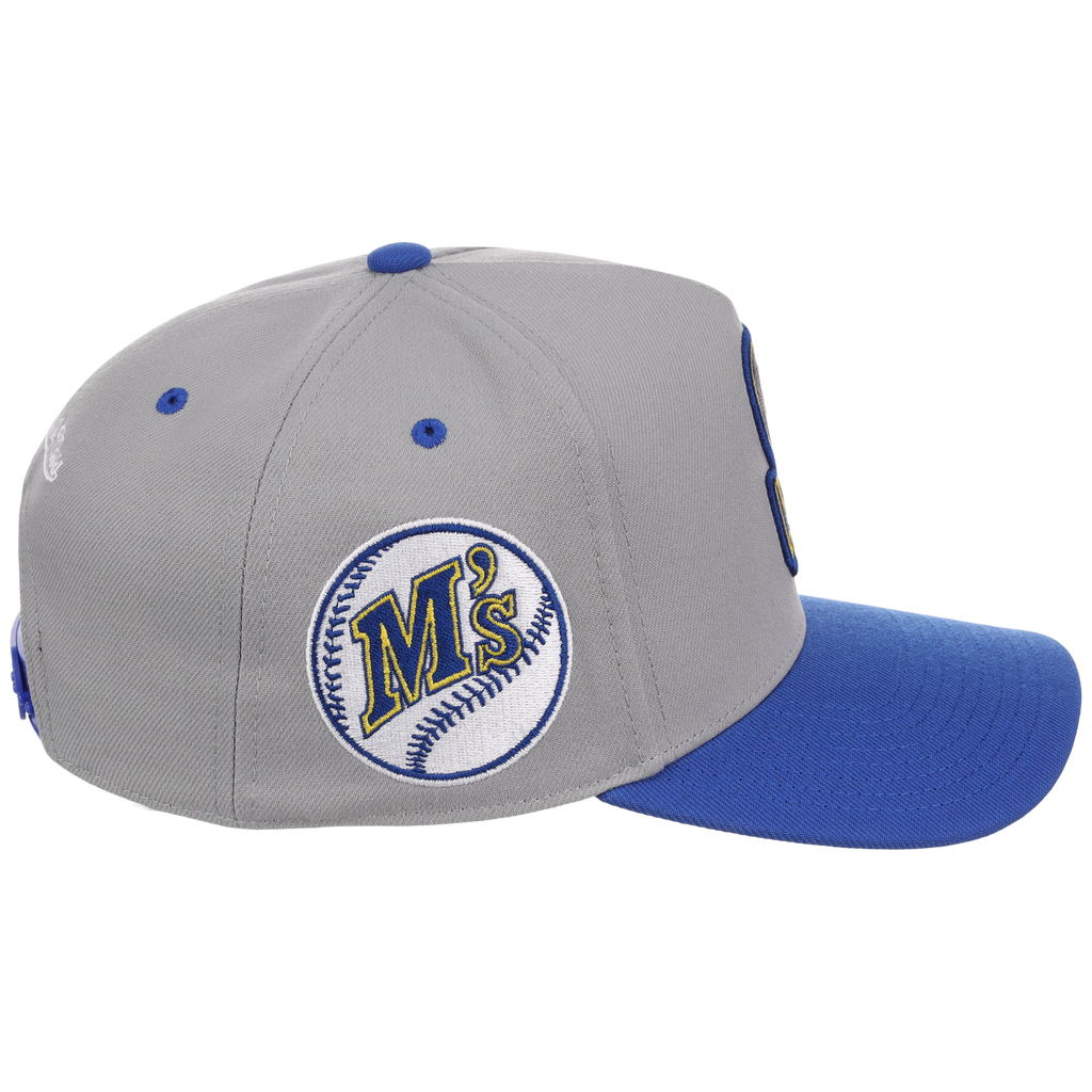 Seattle Mariners Mitchell & Ness MLB 'Era Flip' Heritage Series Pro Pinch - Grey/Royal