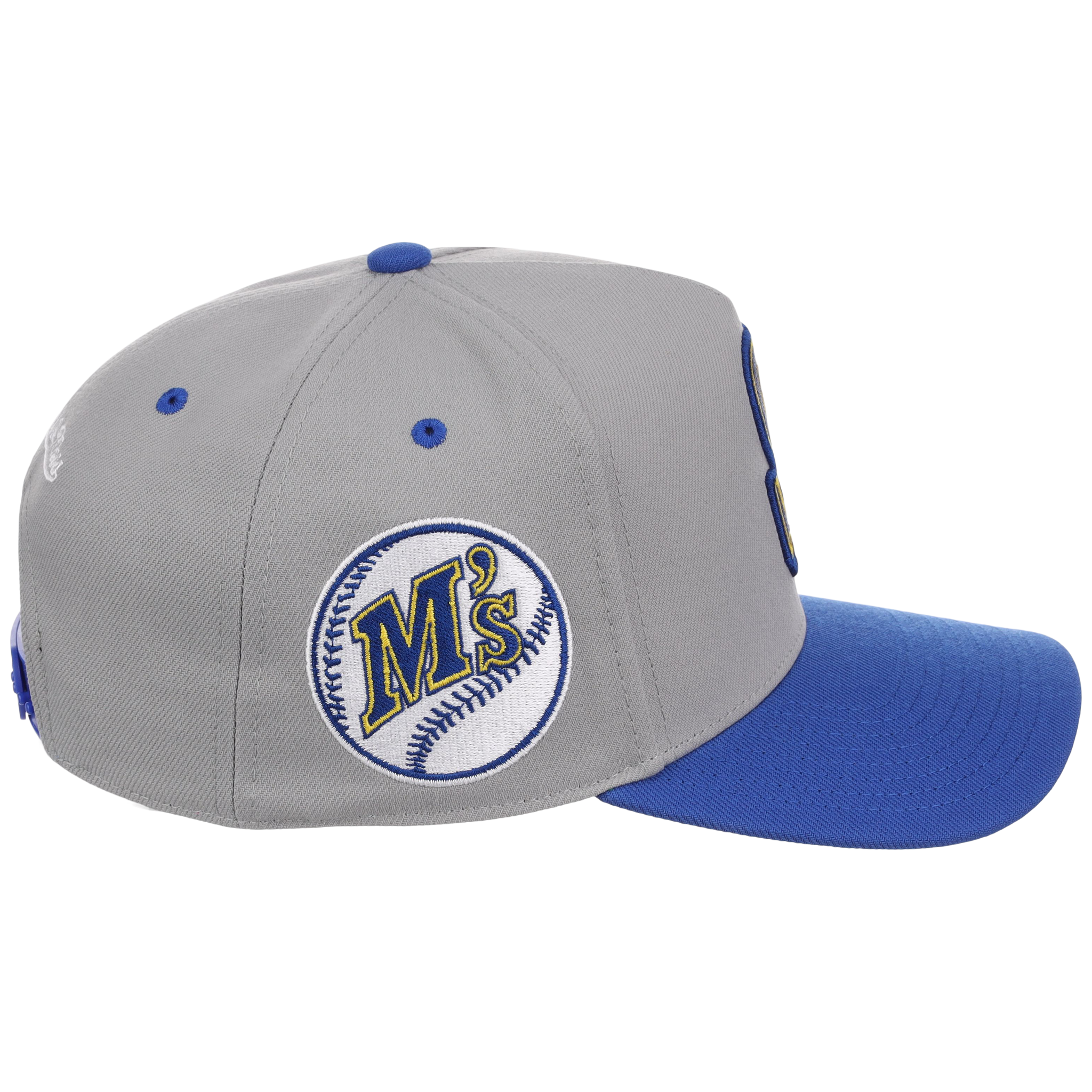 Seattle Mariners Mitchell & Ness MLB 'Era Flip' Heritage Series Pro Pinch - Grey/Royal