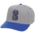 Seattle Mariners Mitchell & Ness MLB 'Era Flip' Heritage Series Pro Pinch - Grey/Royal
