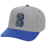 Seattle Mariners Mitchell & Ness MLB 'Era Flip' Heritage Series Pro Pinch - Grey/Royal