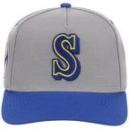Seattle Mariners Mitchell & Ness MLB 'Era Flip' Heritage Series Pro Pinch - Grey/Royal