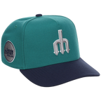 Seattle Mariners Mitchell & Ness MLB 'Era Flip' Heritage Series Pro Pinch - Teal/Navy