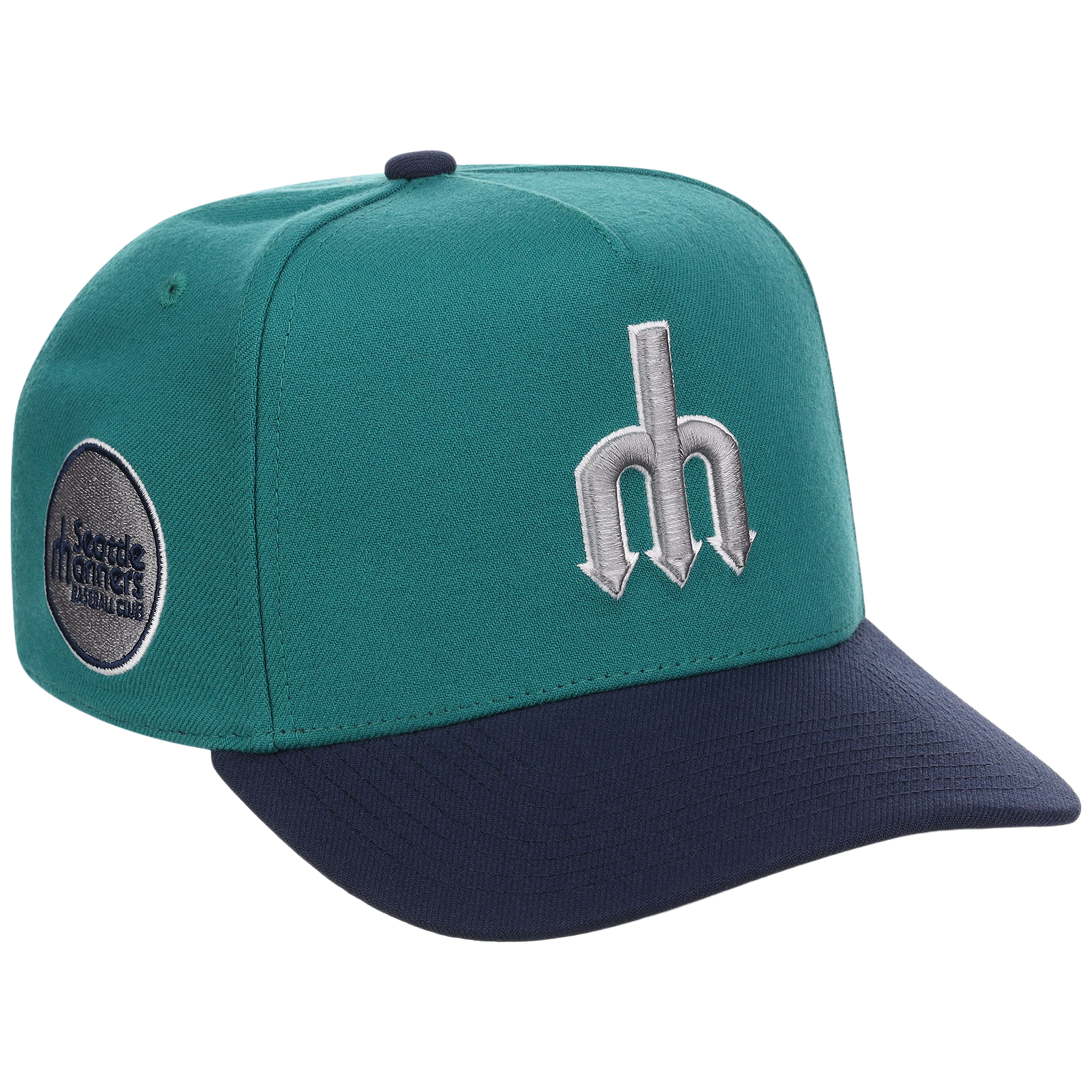 Seattle Mariners Mitchell & Ness MLB 'Era Flip' Heritage Series Pro Pinch - Teal/Navy