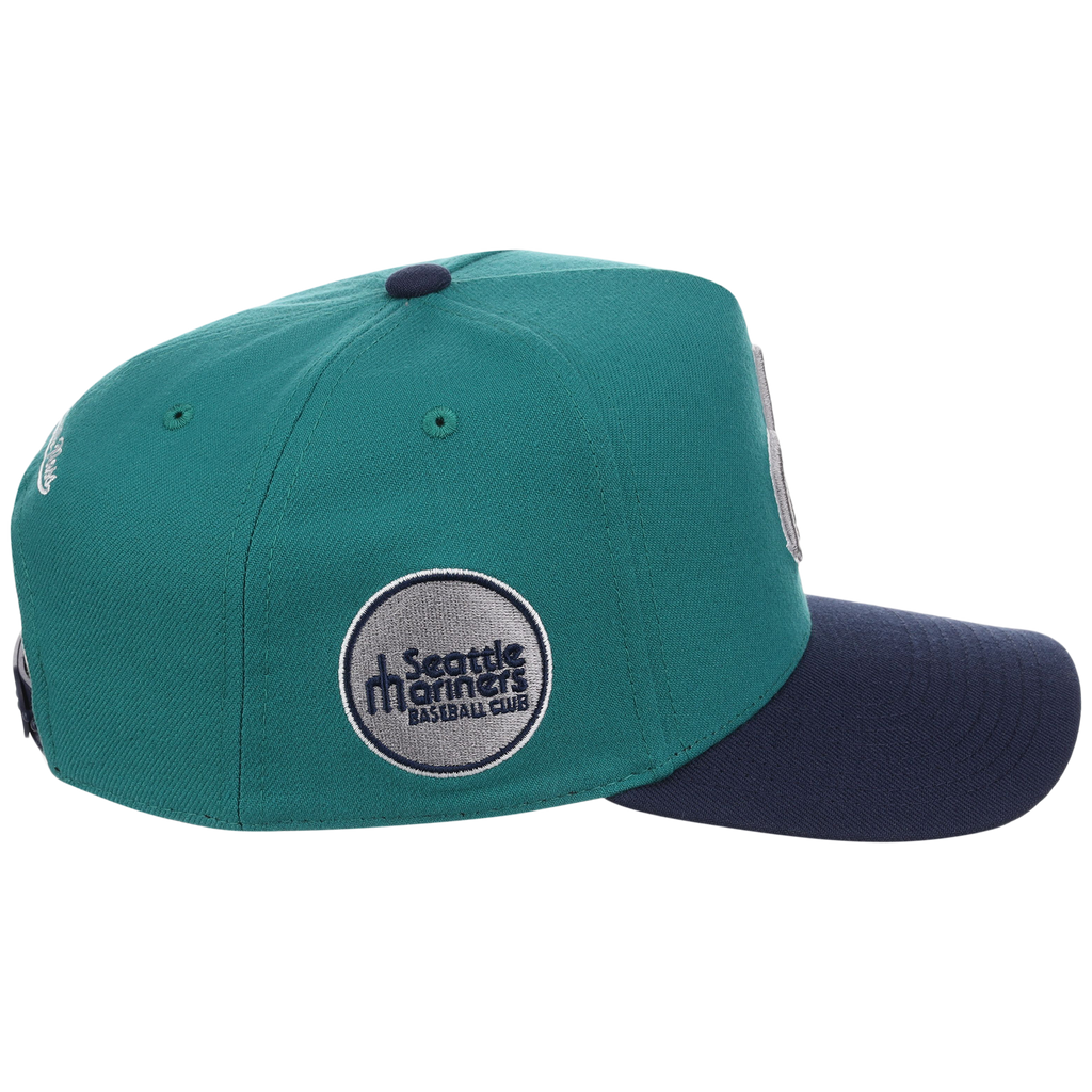 Seattle Mariners Mitchell & Ness MLB 'Era Flip' Heritage Series Pro Pinch - Teal/Navy