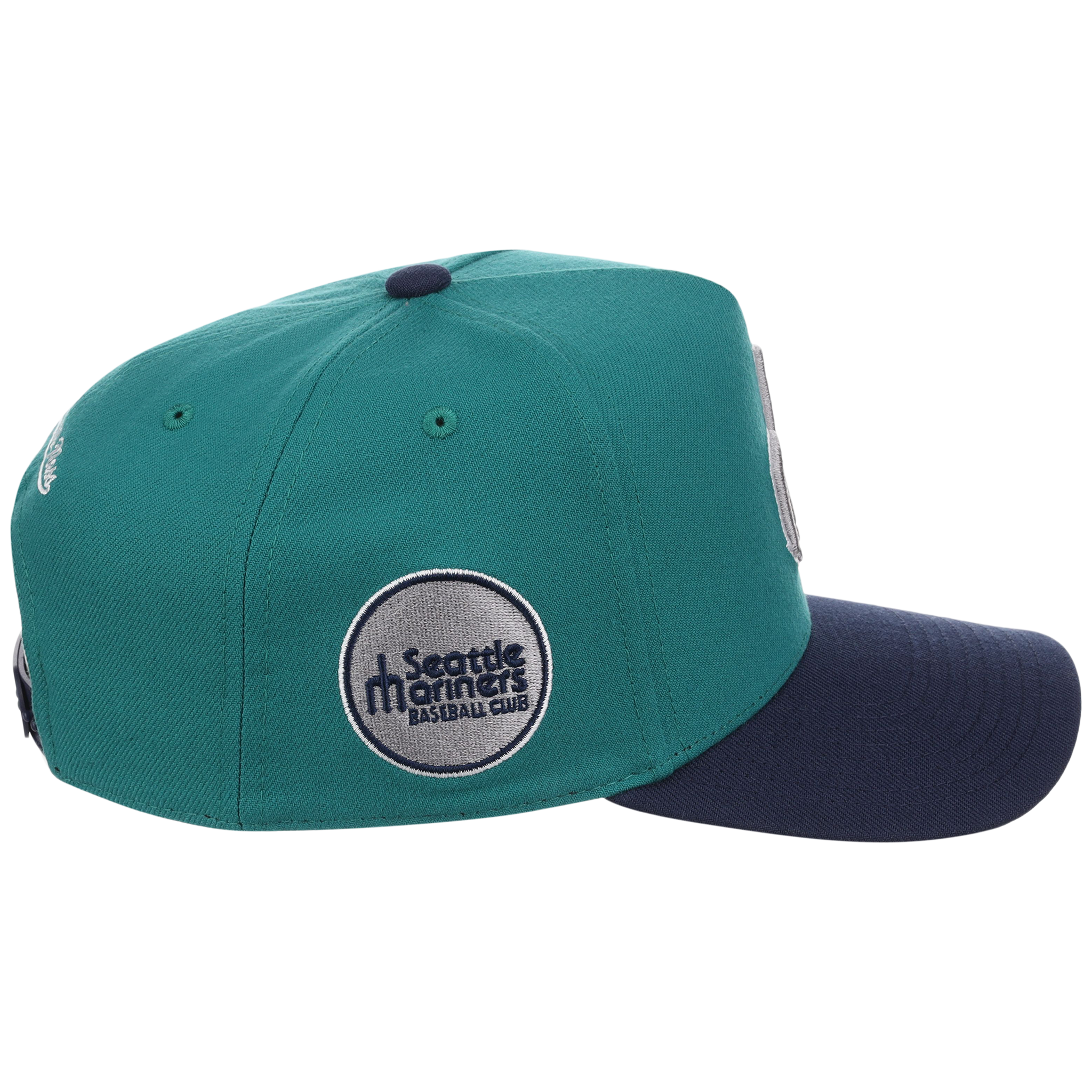 Seattle Mariners Mitchell & Ness MLB 'Era Flip' Heritage Series Pro Pinch - Teal/Navy