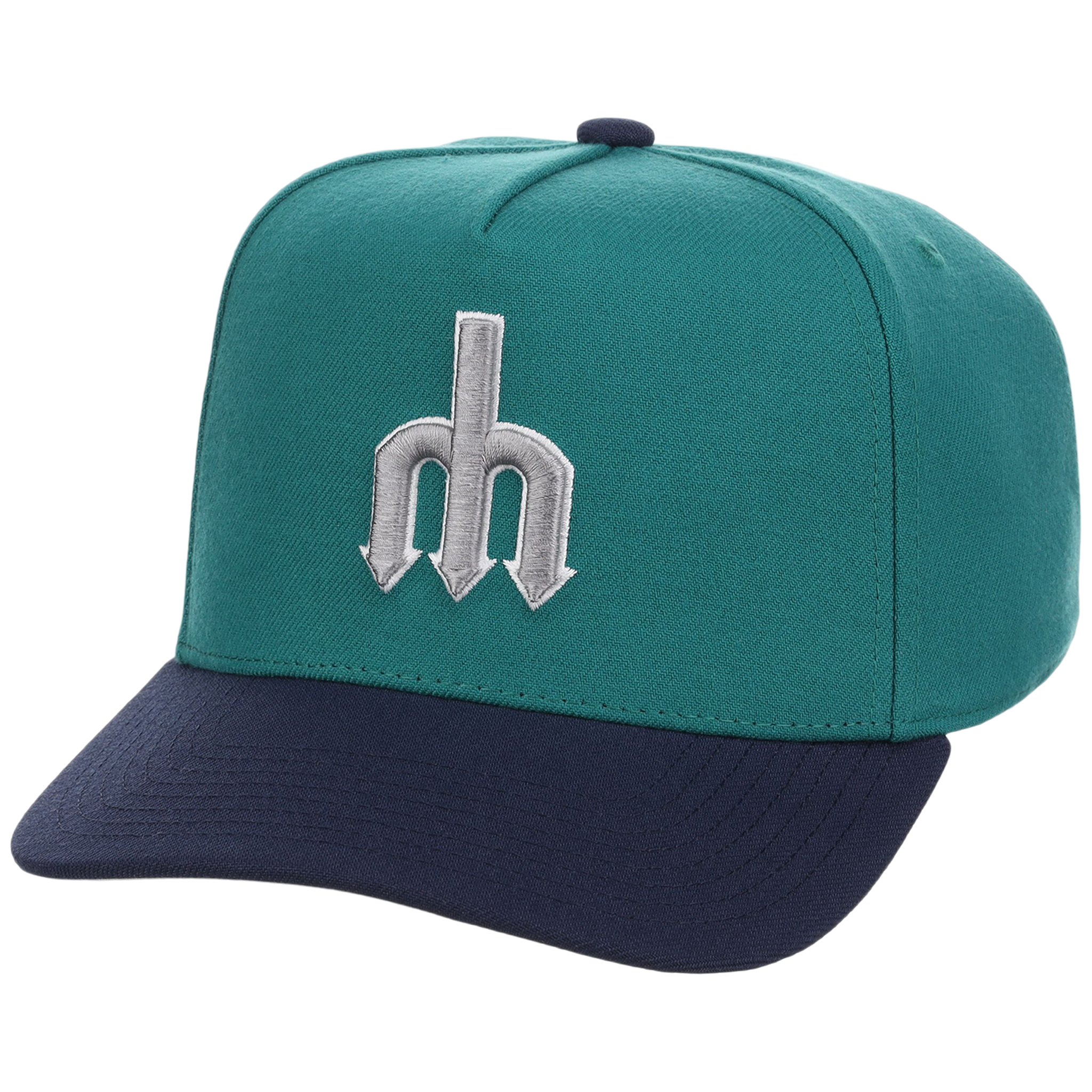 Seattle Mariners Mitchell & Ness MLB 'Era Flip' Heritage Series Pro Pinch - Teal/Navy