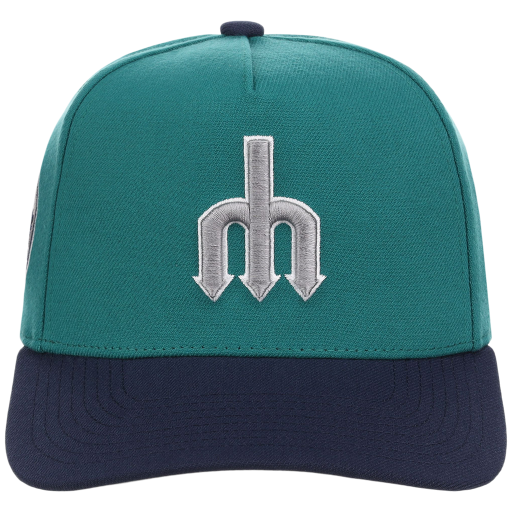 Seattle Mariners Mitchell & Ness MLB 'Era Flip' Heritage Series Pro Pinch - Teal/Navy