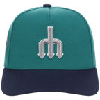 Seattle Mariners Mitchell & Ness MLB 'Era Flip' Heritage Series Pro Pinch - Teal/Navy