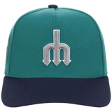 Seattle Mariners Mitchell & Ness MLB 'Era Flip' Heritage Series Pro Pinch - Teal/Navy