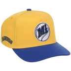 Seattle Mariners Mitchell & Ness MLB 'Era Flip' Heritage Series Pro Pinch - Yellow/Royal