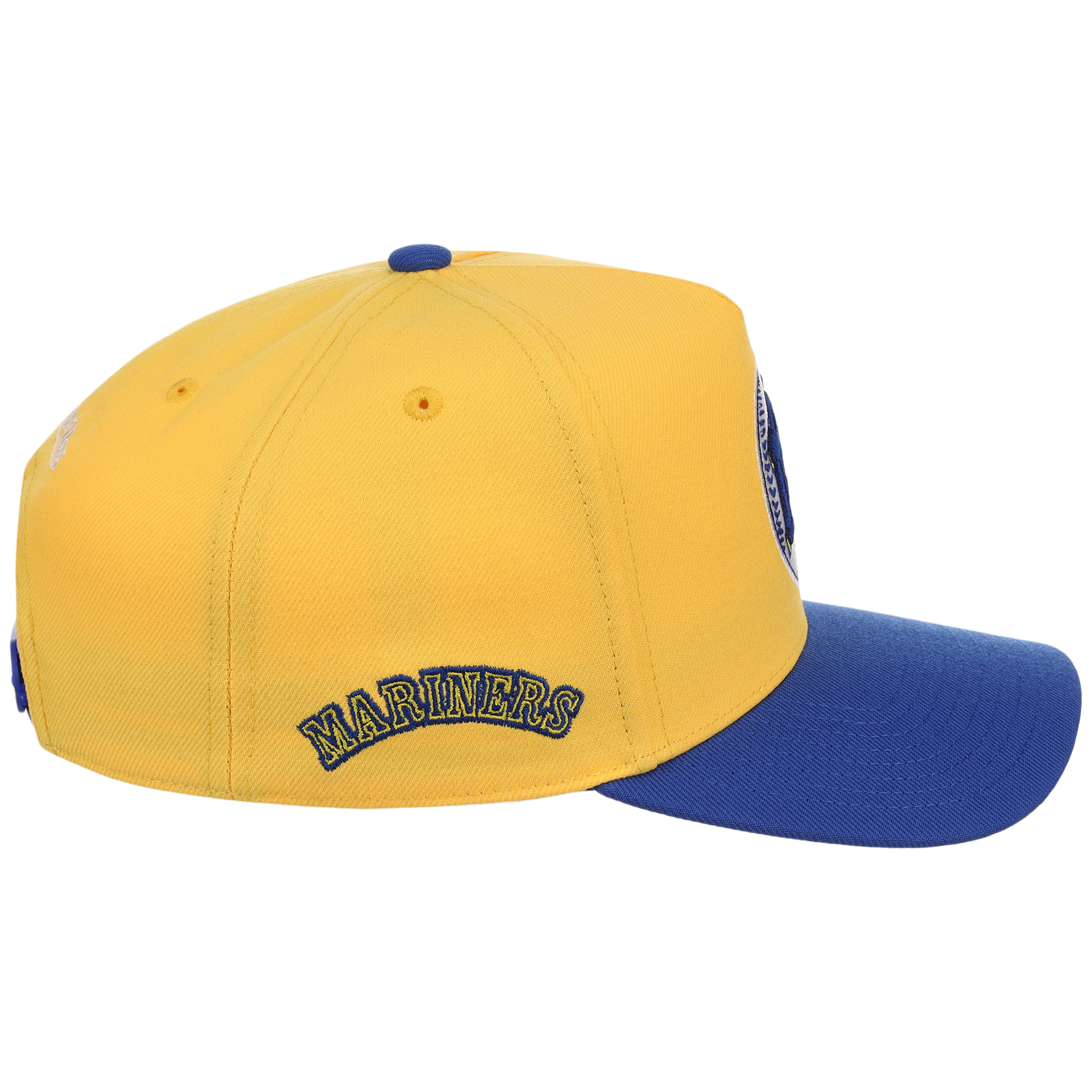 Seattle Mariners Mitchell & Ness MLB 'Era Flip' Heritage Series Pro Pinch - Yellow/Royal
