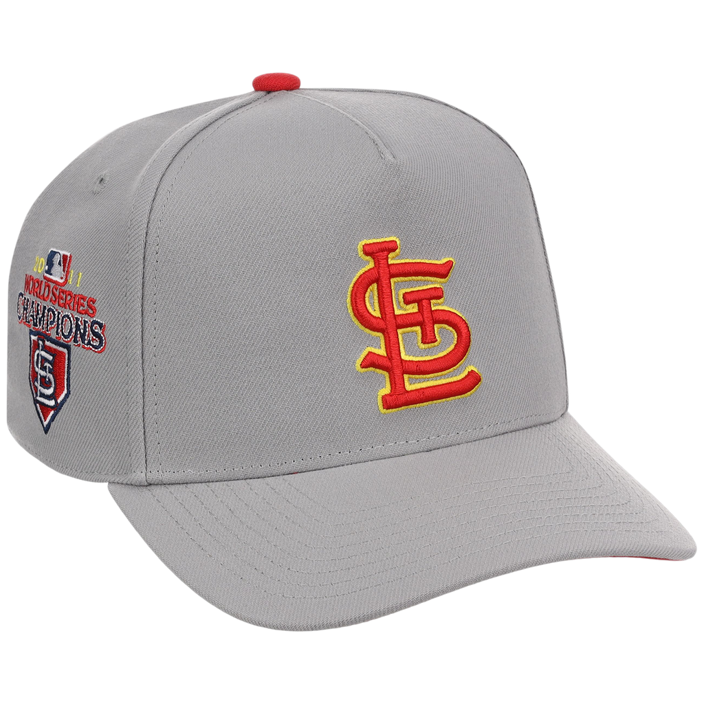 St. Louis Cardinals Mitchell & Ness MLB 'Era Flip' Heritage Series Pro Pinch - Grey/Grey