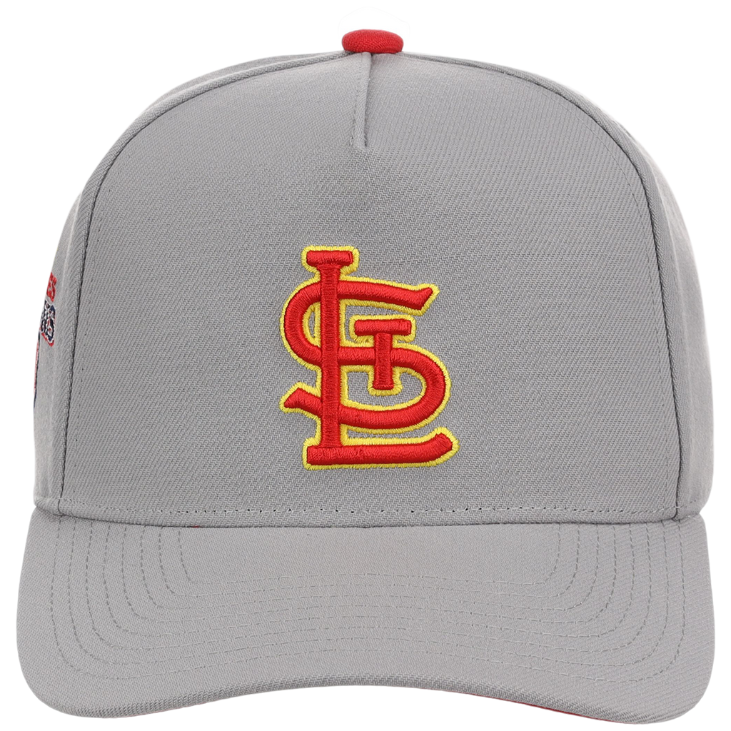St. Louis Cardinals Mitchell & Ness MLB 'Era Flip' Heritage Series Pro Pinch - Grey/Grey
