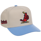 St. Louis Cardinals Mitchell & Ness MLB 'Era Flip' Heritage Series Pro Pinch - Cream/Sky
