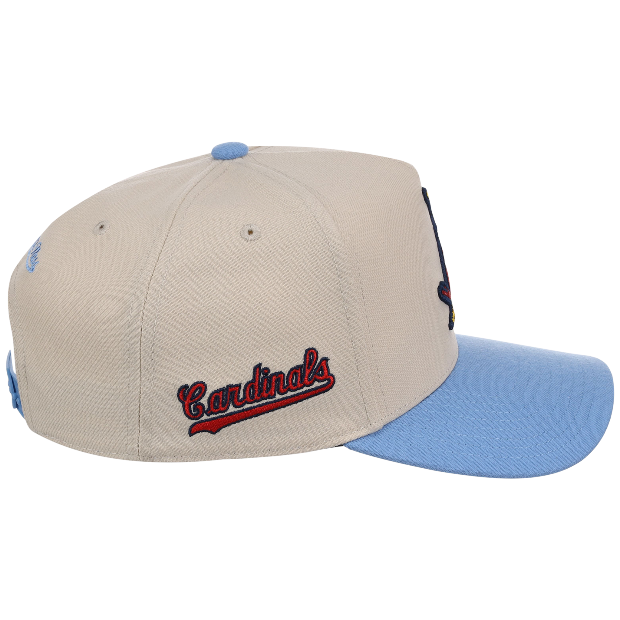St. Louis Cardinals Mitchell & Ness MLB 'Era Flip' Heritage Series Pro Pinch - Cream/Sky