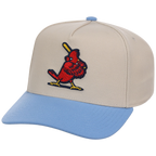 St. Louis Cardinals Mitchell & Ness MLB 'Era Flip' Heritage Series Pro Pinch - Cream/Sky
