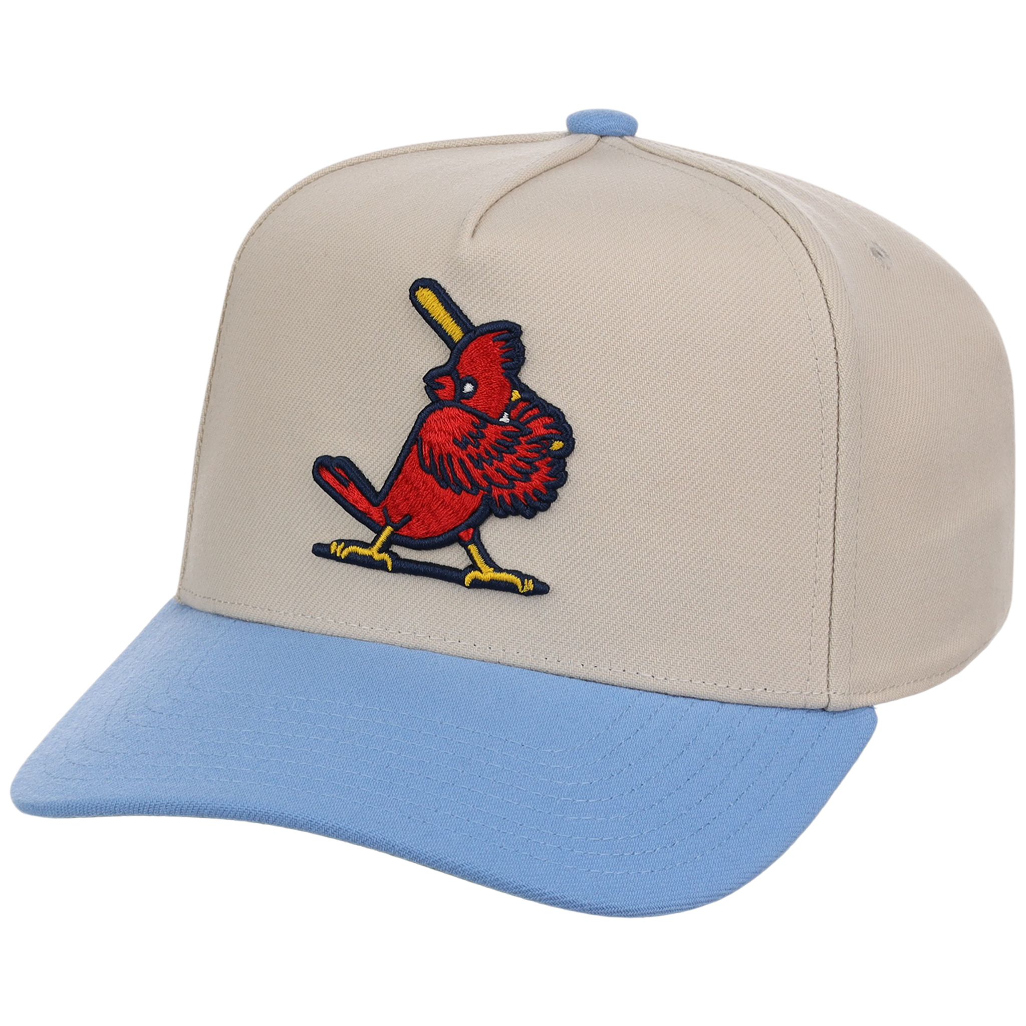 St. Louis Cardinals Mitchell & Ness MLB 'Era Flip' Heritage Series Pro Pinch - Cream/Sky