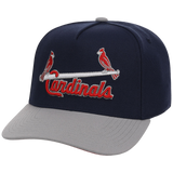 St. Louis Cardinals Mitchell & Ness MLB 'Era Flip' Heritage Series Pro Pinch - Navy/Gray