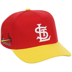 St. Louis Cardinals Mitchell & Ness MLB 'Era Flip' Heritage Series Pro Pinch - Red/Yellow