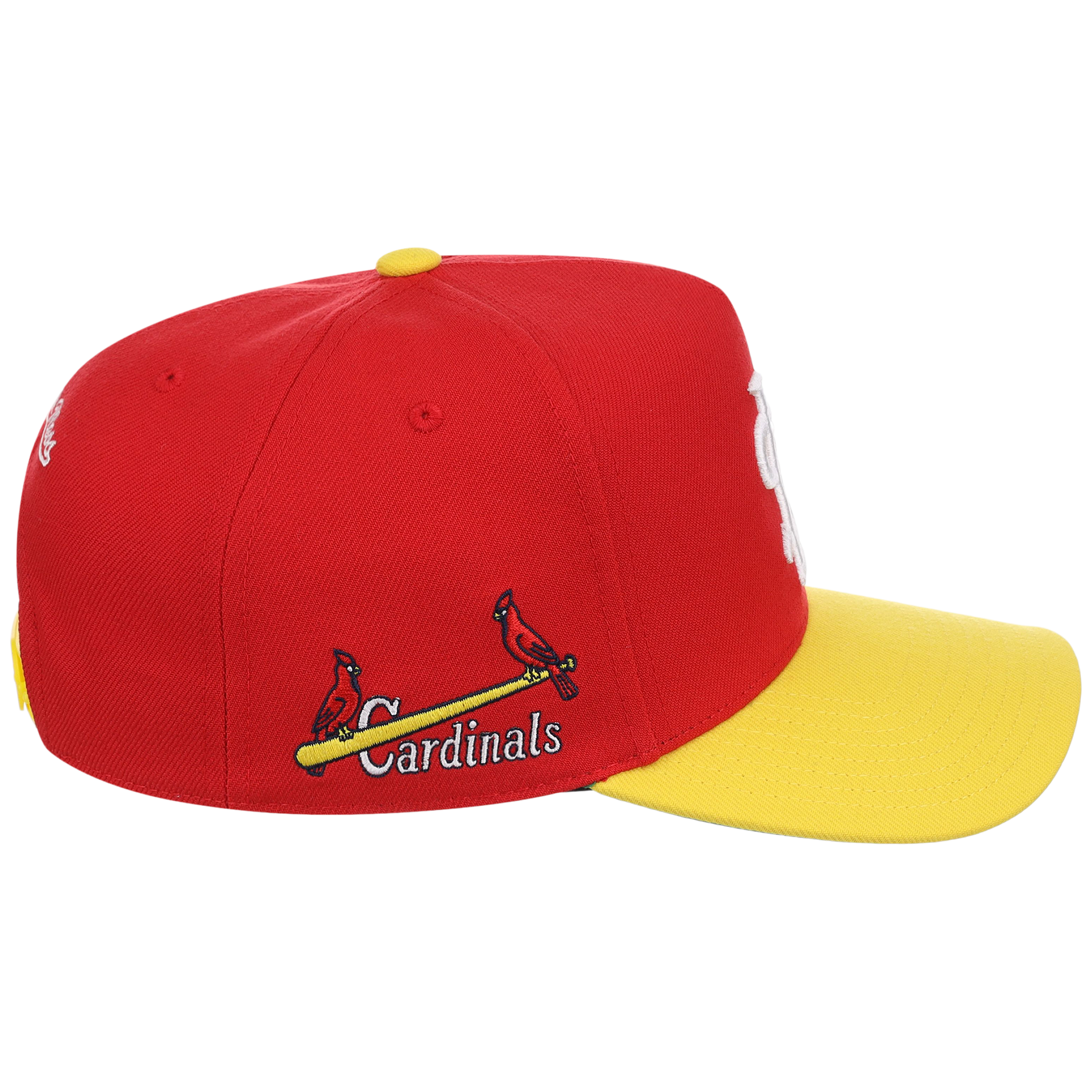 St. Louis Cardinals Mitchell & Ness MLB 'Era Flip' Heritage Series Pro Pinch - Red/Yellow