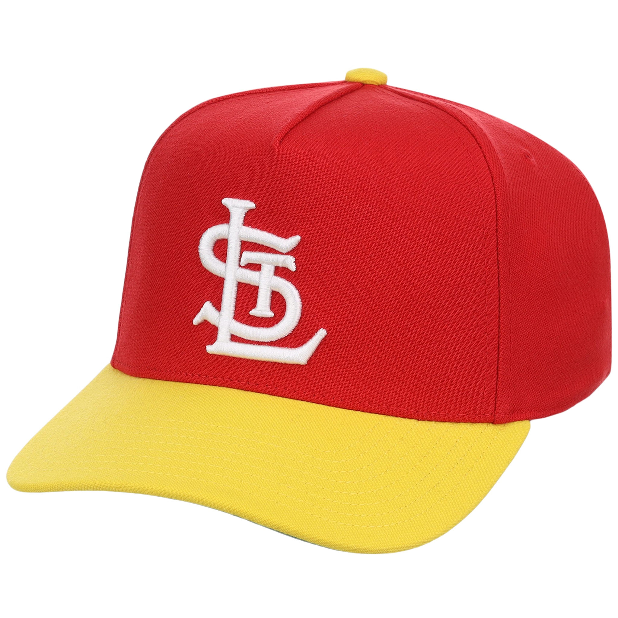 St. Louis Cardinals Mitchell & Ness MLB 'Era Flip' Heritage Series Pro Pinch - Red/Yellow