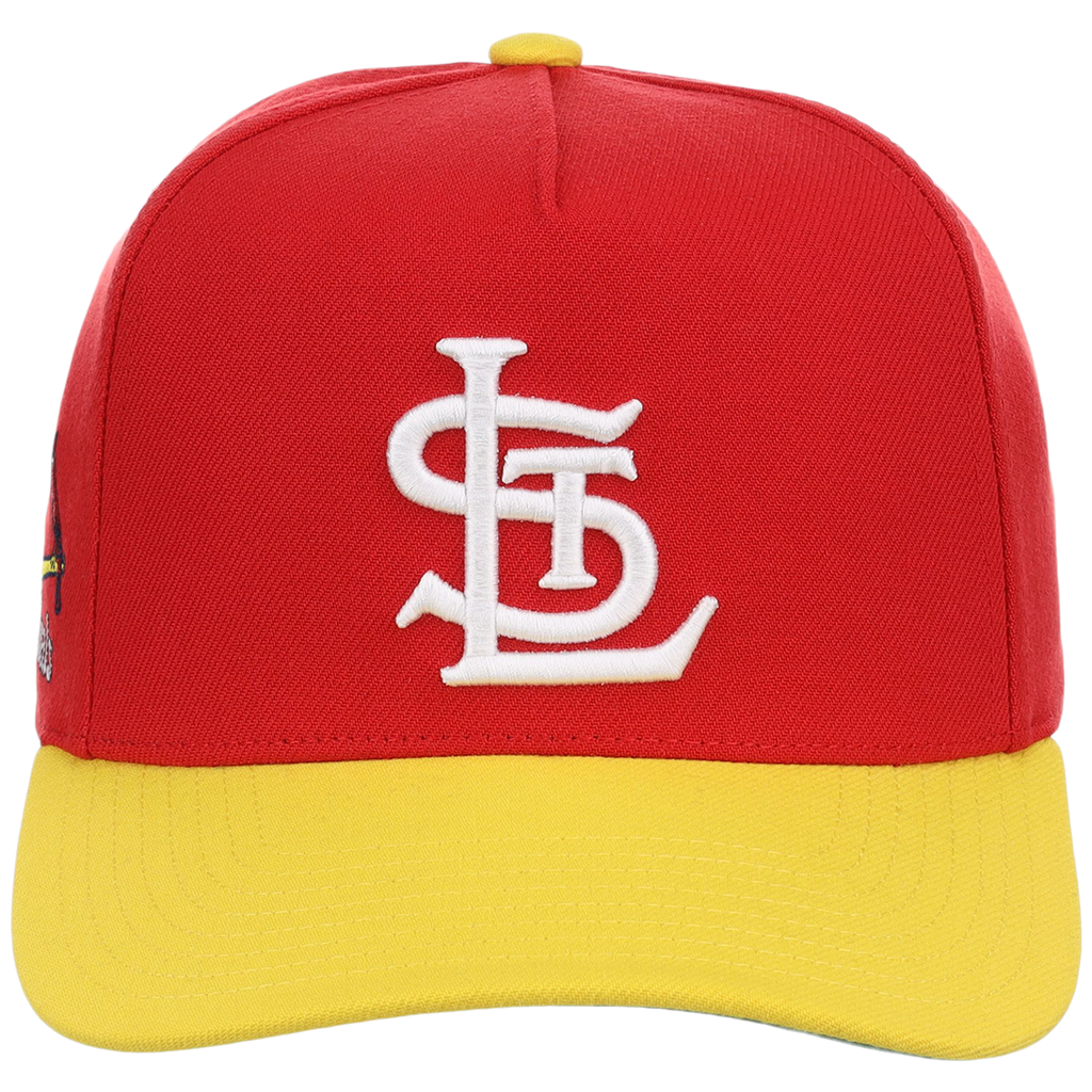 St. Louis Cardinals Mitchell & Ness MLB 'Era Flip' Heritage Series Pro Pinch - Red/Yellow