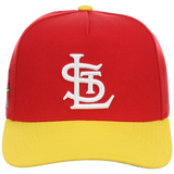 St. Louis Cardinals Mitchell & Ness MLB 'Era Flip' Heritage Series Pro Pinch - Red/Yellow