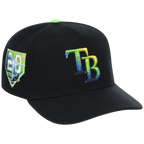 Tampa Bay Rays Mitchell & Ness MLB 'Era Flip' Heritage Series Pro Pinch - Black/Black