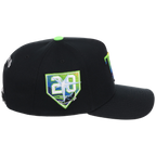 Tampa Bay Rays Mitchell & Ness MLB 'Era Flip' Heritage Series Pro Pinch - Black/Black