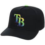 Tampa Bay Rays Mitchell & Ness MLB 'Era Flip' Heritage Series Pro Pinch - Black/Black