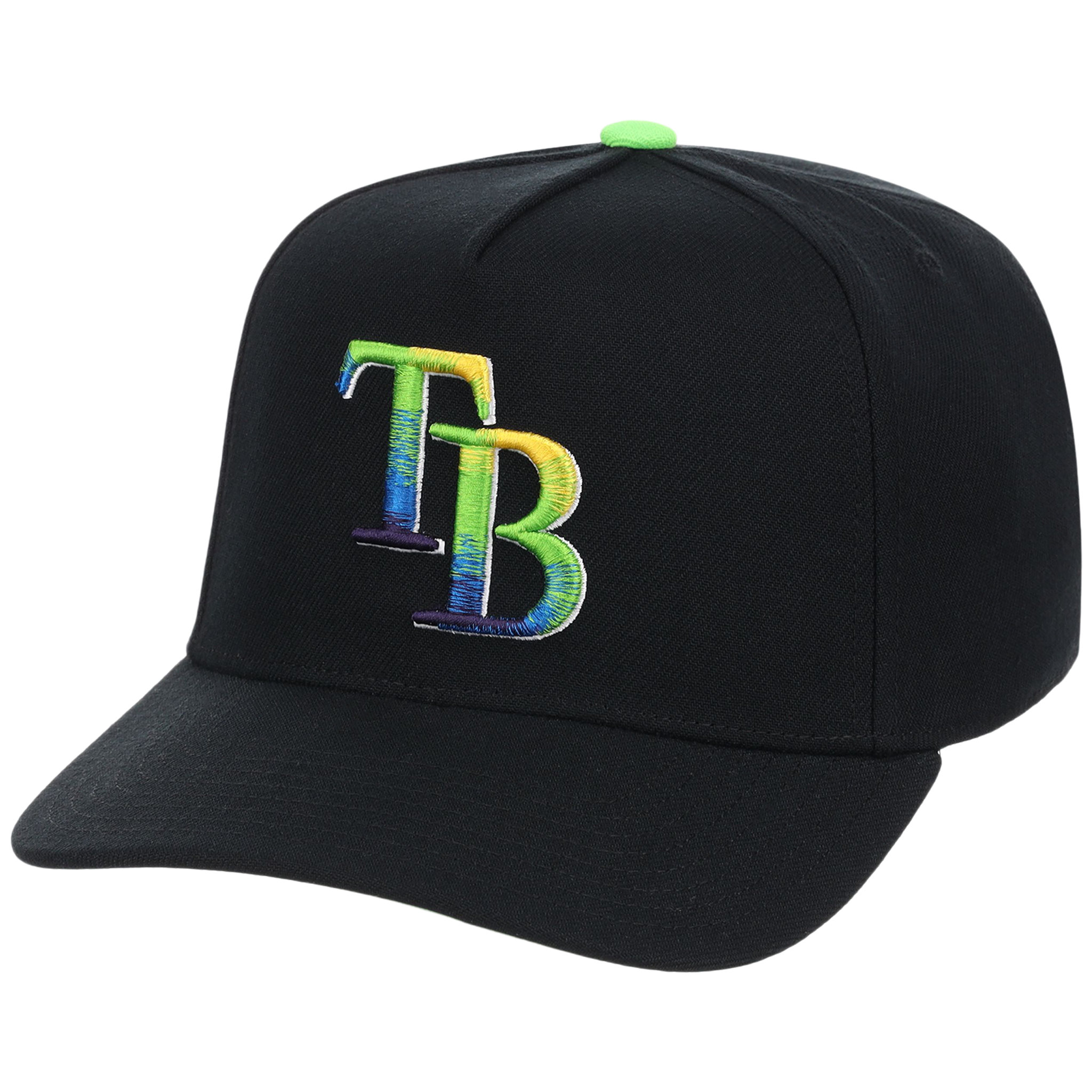Tampa Bay Rays Mitchell & Ness MLB 'Era Flip' Heritage Series Pro Pinch - Black/Black