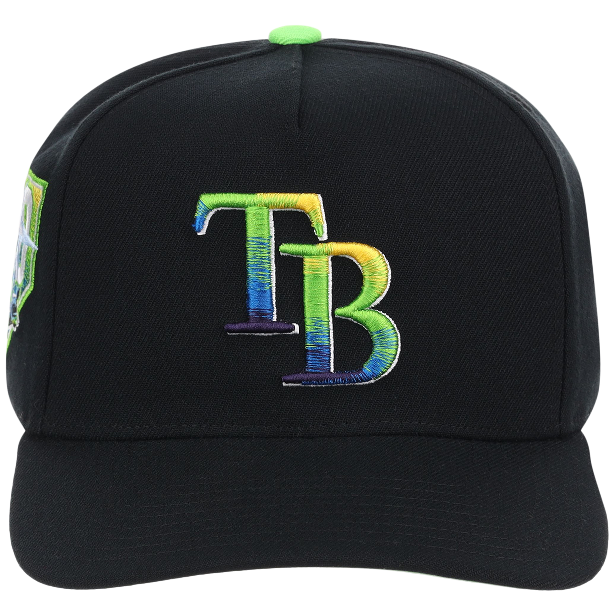 Tampa Bay Rays Mitchell & Ness MLB 'Era Flip' Heritage Series Pro Pinch - Black/Black