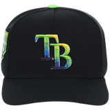Tampa Bay Rays Mitchell & Ness MLB 'Era Flip' Heritage Series Pro Pinch - Black/Black