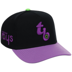 Tampa Bay Rays Mitchell & Ness MLB 'Era Flip' Heritage Series Pro Pinch - Black/Purple