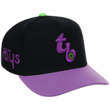 Tampa Bay Rays Mitchell & Ness MLB 'Era Flip' Heritage Series Pro Pinch - Black/Purple