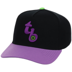 Tampa Bay Rays Mitchell & Ness MLB 'Era Flip' Heritage Series Pro Pinch - Black/Purple