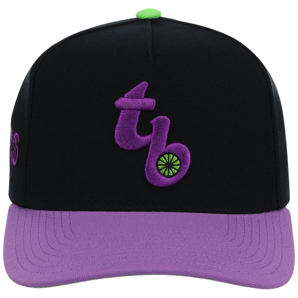 Tampa Bay Rays Mitchell & Ness MLB 'Era Flip' Heritage Series Pro Pinch - Black/Purple