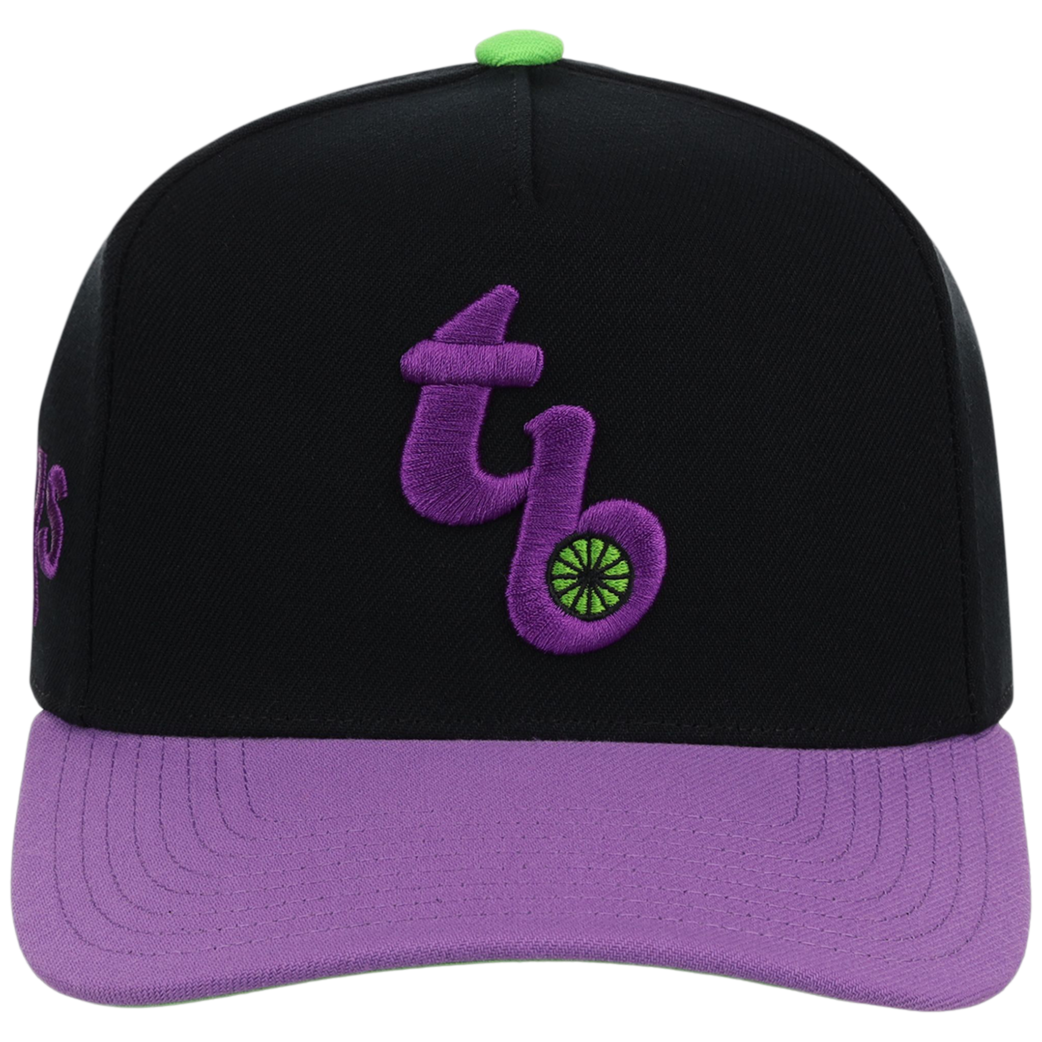 Tampa Bay Rays Mitchell & Ness MLB 'Era Flip' Heritage Series Pro Pinch - Black/Purple