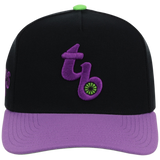 Tampa Bay Rays Mitchell & Ness MLB 'Era Flip' Heritage Series Pro Pinch - Black/Purple