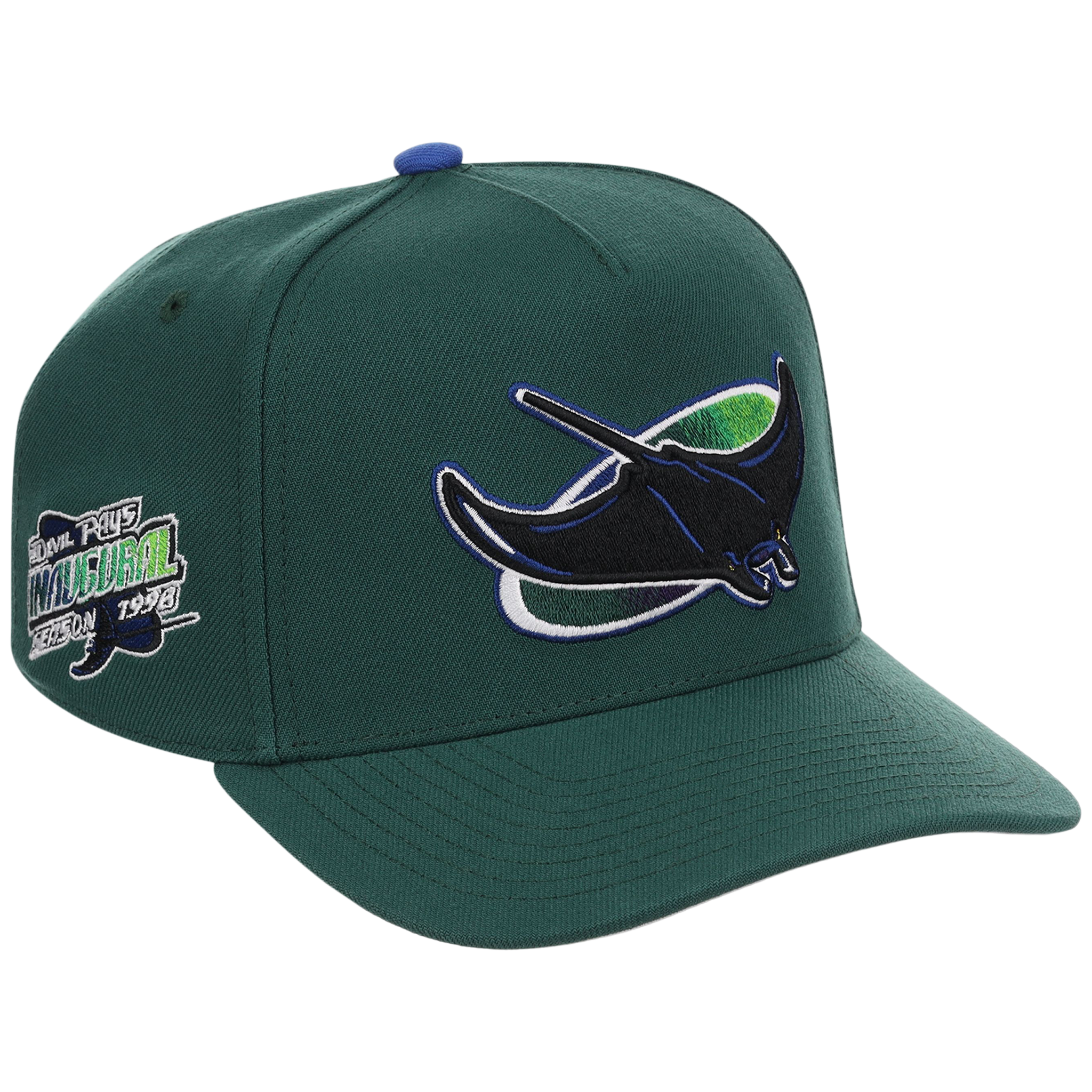 Tampa Bay Rays Mitchell & Ness MLB 'Era Flip' Heritage Series Pro Pinch - Green/Green