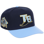 Tampa Bay Rays Mitchell & Ness MLB 'Era Flip' Heritage Series Pro Pinch - Navy/Sky